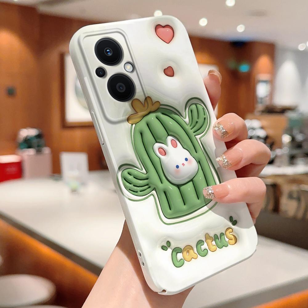 All-inclusive-Film-Telefonhülle, Cartoon-Modedesign, Hartschale, vollständige Abdeckung, stoßfeste Kamera-Schutzhülle für OPPO Realme OnePlus Infinix Tecno