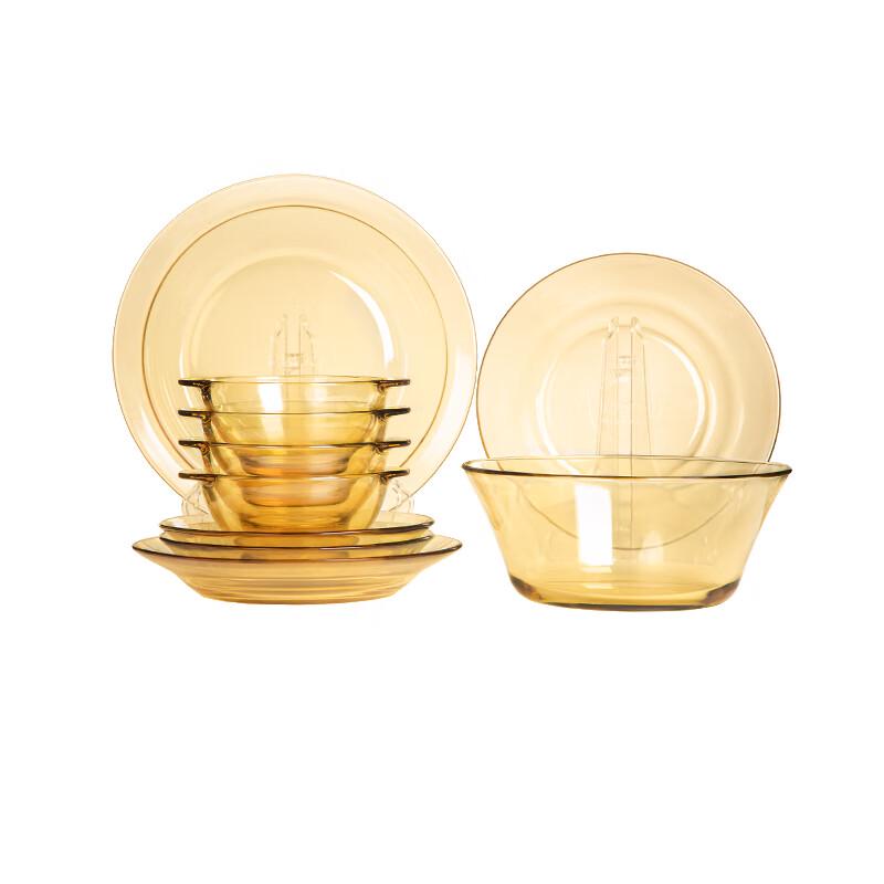 PYREX Jingyao 10-Piece Glass Tableware Set