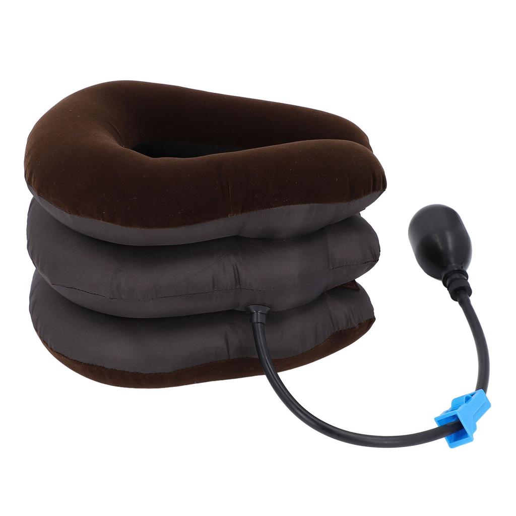 Neck Support Brace Stretcher Neck Decompression Inflatable Cervical Traction Cushion Device for Working Home