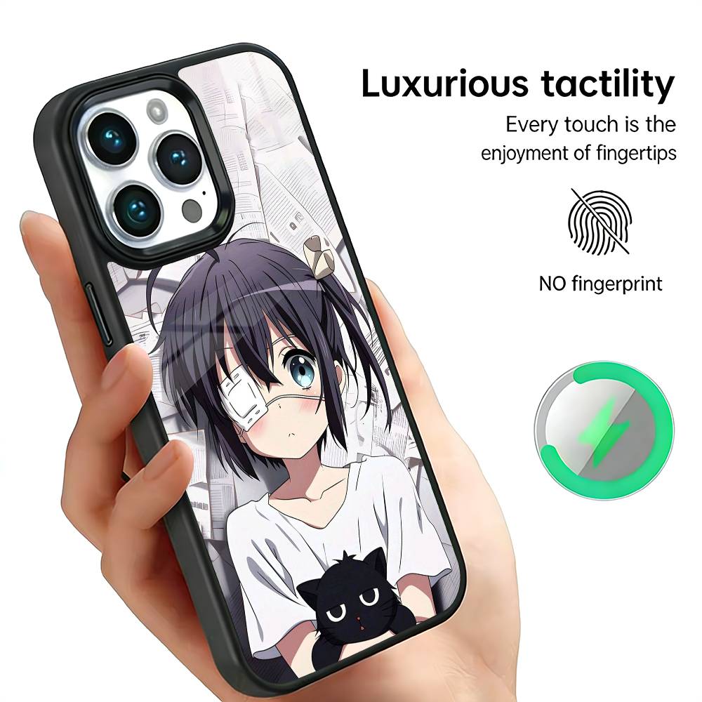Cute R-Rikka T-TAKANASHI Phone Case For iPhone17,16,15,14,13,12,11 Plus,Pro Max For Magsafe Wireless Charging