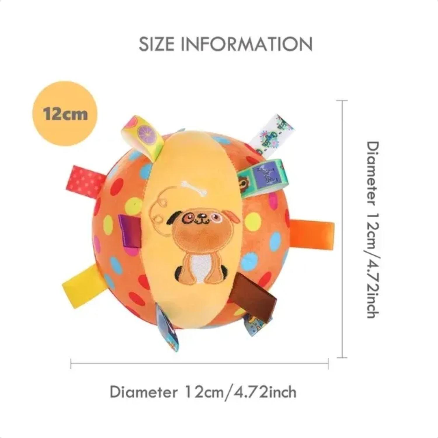 

Новая интерактивная плюшевая игрушка-мяч для маленьких и больших энергичных собак - Мягкая и прочная игрушка для игривых щенков. Diameter 12cm