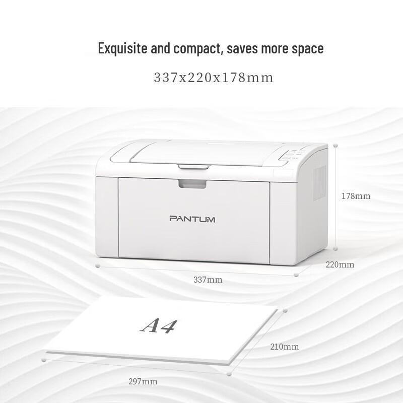 Pantum Black & White Laser Printers & MFPs CN plug (adapter included)