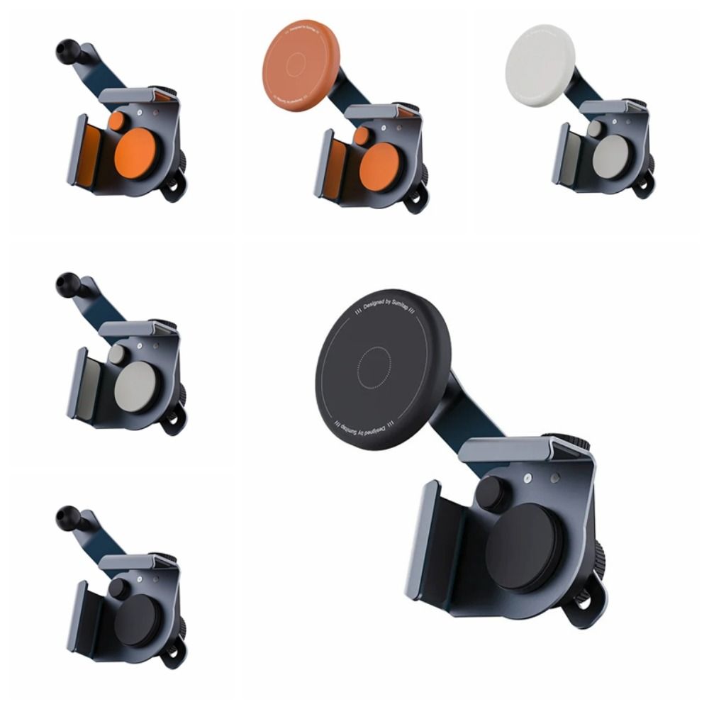 ABS Car Phone Holder Silicone Mobile Phone Mount Universal Phone Bracket Vehicle Mount