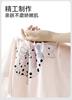 Yingshi Girls' Summer Cotton Skin Friendly Breathable Collar Short Sleeved Home Clothing Set