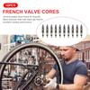12-2PCS Bike Tire Valve Cores Repair Parts for Bicycle Tire Valve Core Replacement Parts for Bicycle MTB/Road Bike Accessories