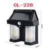 Outdoor Solar Light with Motion Sensor Vintage Outdoor Solar Wall Light with Warm LED Bulb IP65 Waterproof Solar Light