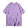 Summer Solid Pure Cotton T-shirts Women Harajuku Oversized Short Sleeve Y2k Tops Unisex Korean Streetwear Casual Basic T Shirt Female Good Quality