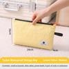 Waterproof Cosmetic Pouch Zipper Closure Underwear Storage Bag  Business Trip Luggage Storage