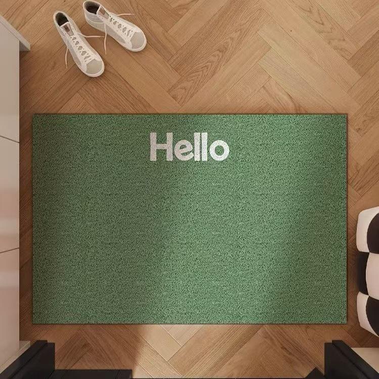 Minimalist Non-slip Coir Doormat - Cuttable, Wear-resistant Entry Mat