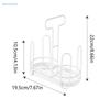 Paper Cup Holder,Disposable Cup Rack Iron Art Cup Holder Dispenser,Multifunctional Coffee And Milk Tea Cup Storage Rack