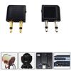 Audio Adapter 3.5mm Plug Adaptor Jack Airline Airplane Connector 3.5mm 3.5mm Headset Connector