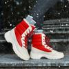 Fashion Women's Snow Boots Winter Plush Warm Cotton Booties Fashion Casual High Top Boots for Women Lace Up Platform Booties Botas Mujer