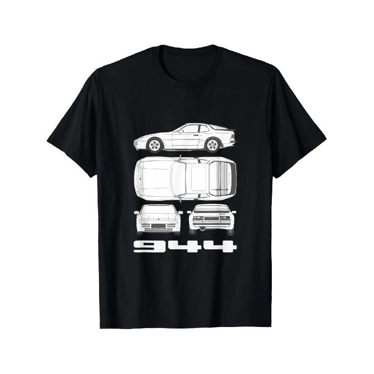 944 Grafik T-Shirt Premium T-Shirt T-Shirt 5XL schwarz
