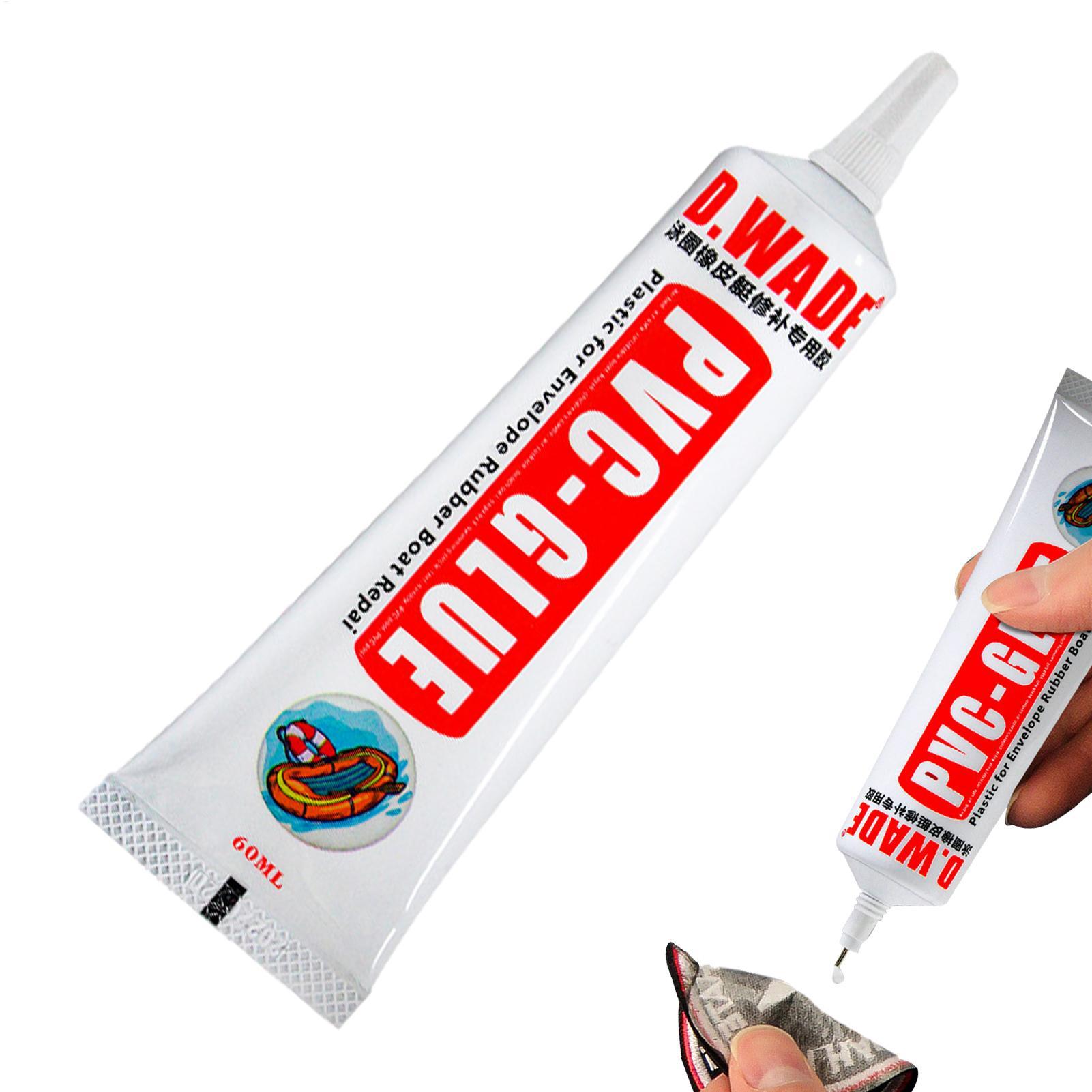 1pcs 60ML PVC Adhesive Inflatable Boat Repair Glue Repair Glue Tubes Inflatable Boat Paddle Board Kayak Tube Repair Glue 60ML