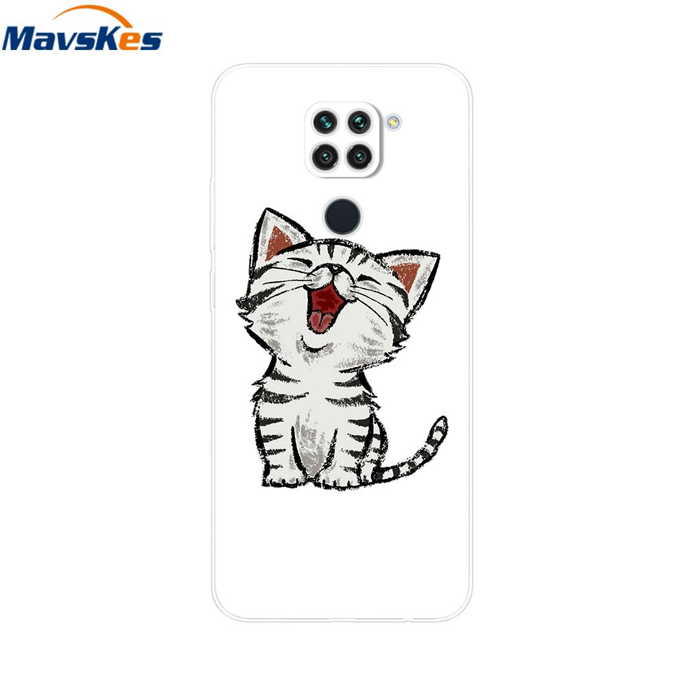 Phone Case For Xiaomi Redmi Note 9 Case 6.53'' Soft Silicone TPU Back Cover for Xiaomi Redmi Note 9 Note9 Case Coque Fundas Para