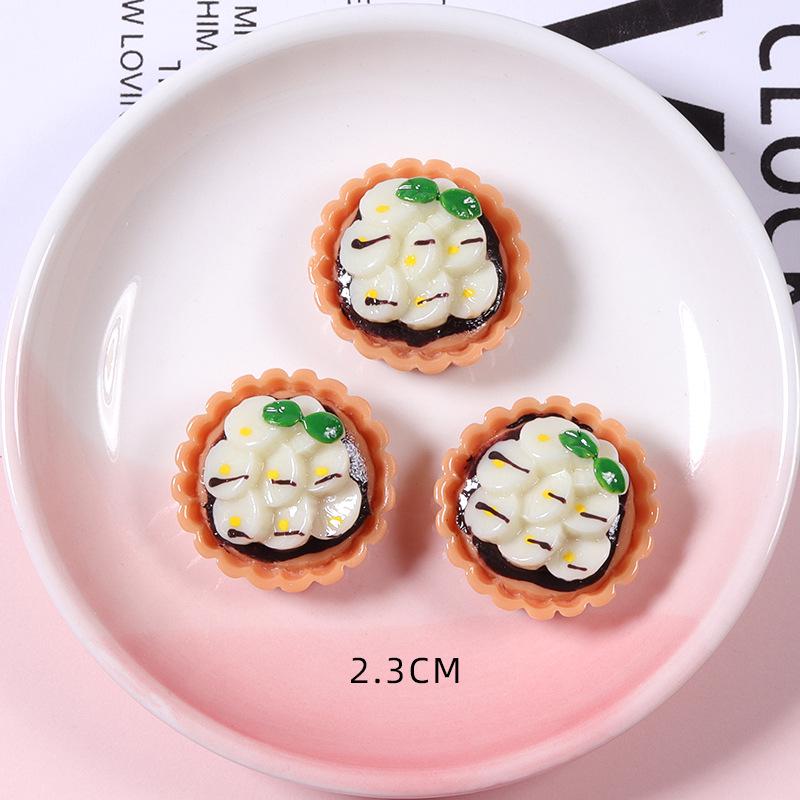 Ready-made Simulated Food Sushi Bread Pizza DIY Phone Case & Beauty Accessories for Kids Resin Jewelry