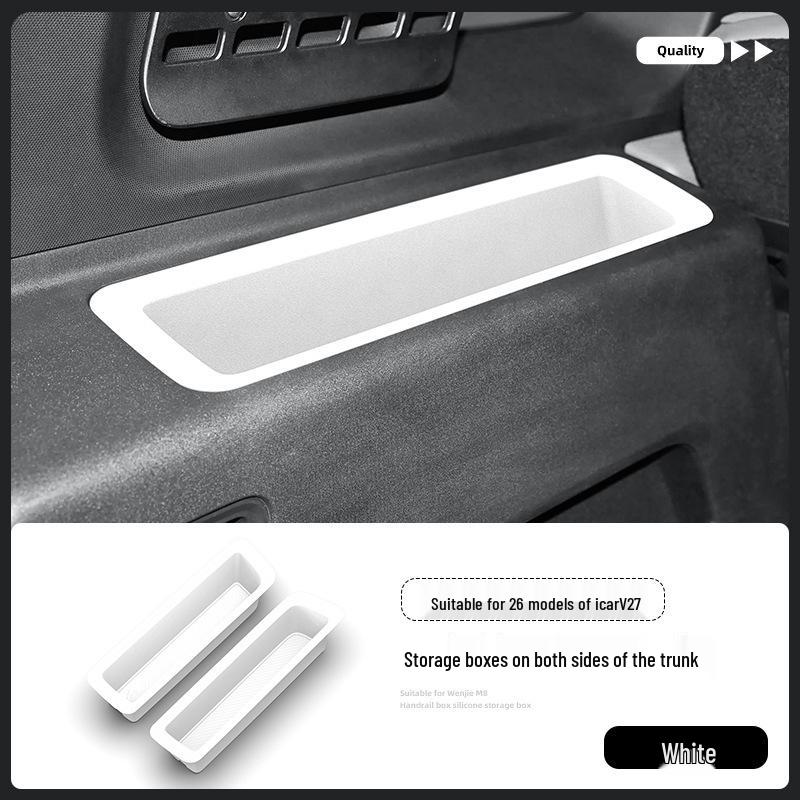 Trunk Storage Organizer for 26 Chery ICAR V27 Models - Car Accessories & Modified Parts