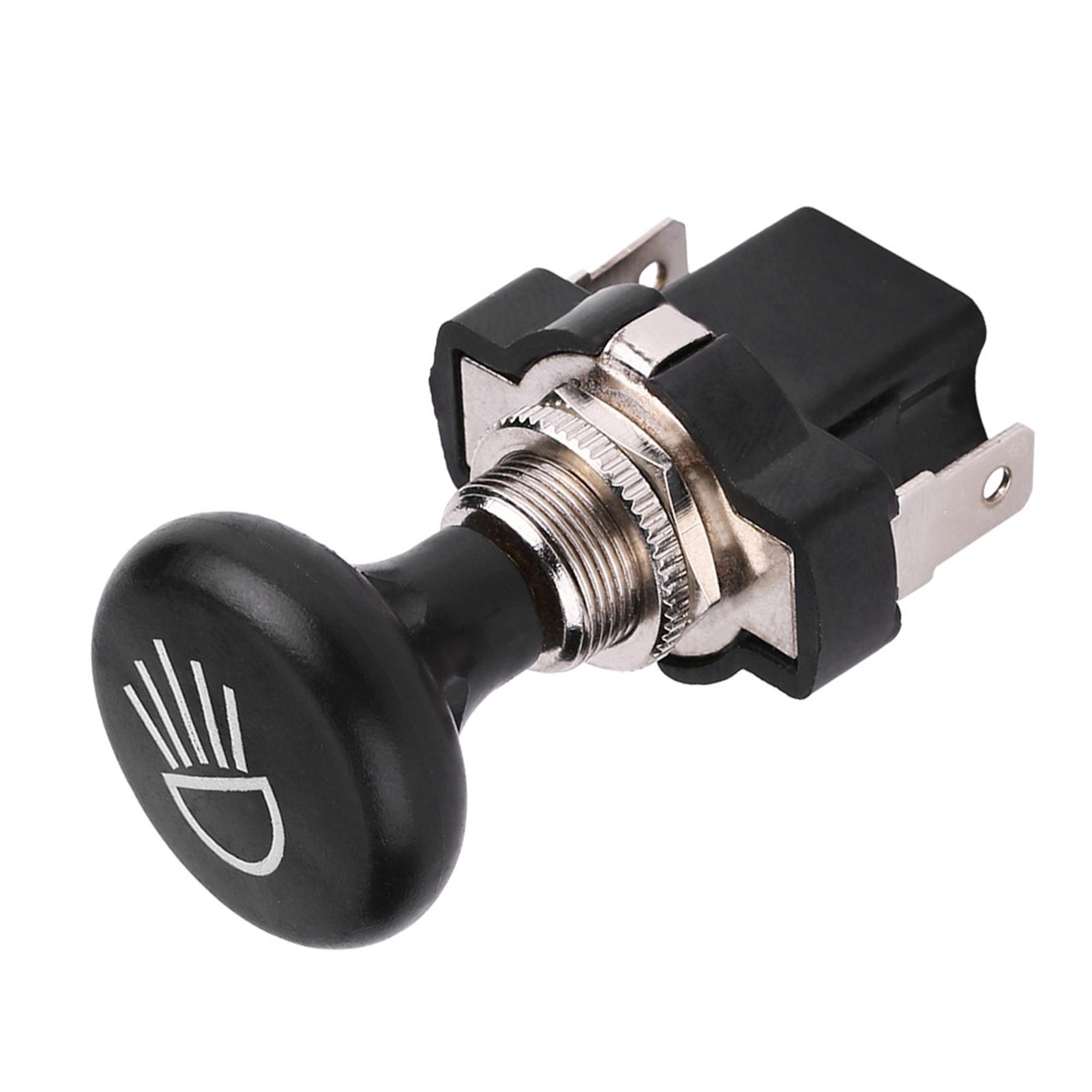 

12V Car Headlight Push Pull Light Switch for Golf Cart EZGO Club Car Yamaha