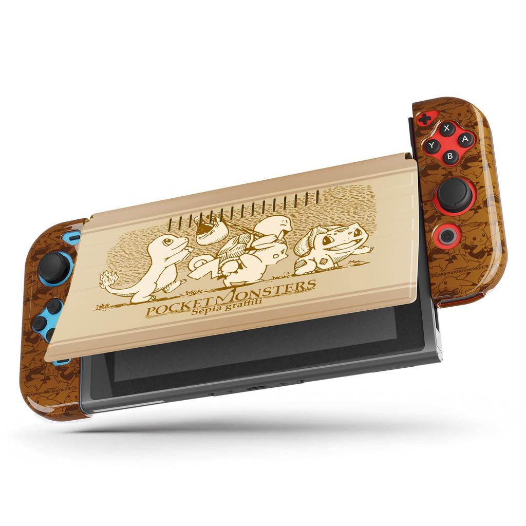 TPU Cover Set for Nintendo Switch Pokémon Type-B