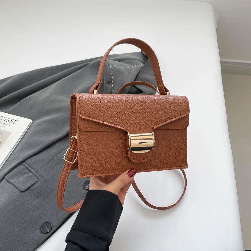 Autumn and winter Korean version niche simple handbag women's 2025 autumn new fashionable retro high-value single shoulder oblique bag