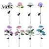 All Season Outdoor Lights Fairy Hydrangea Lights, Solar Garden Stake Waterproof LED Flower Light, Colorful Lamp for Patio Lawn Pathway Decor