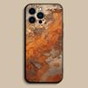 Retro Industrial Style Rusty Phone Case For iPhone 17,16,15,14,13,12,Pro,Max,Plus,E,SE4,Air,Mini Black Soft Cover