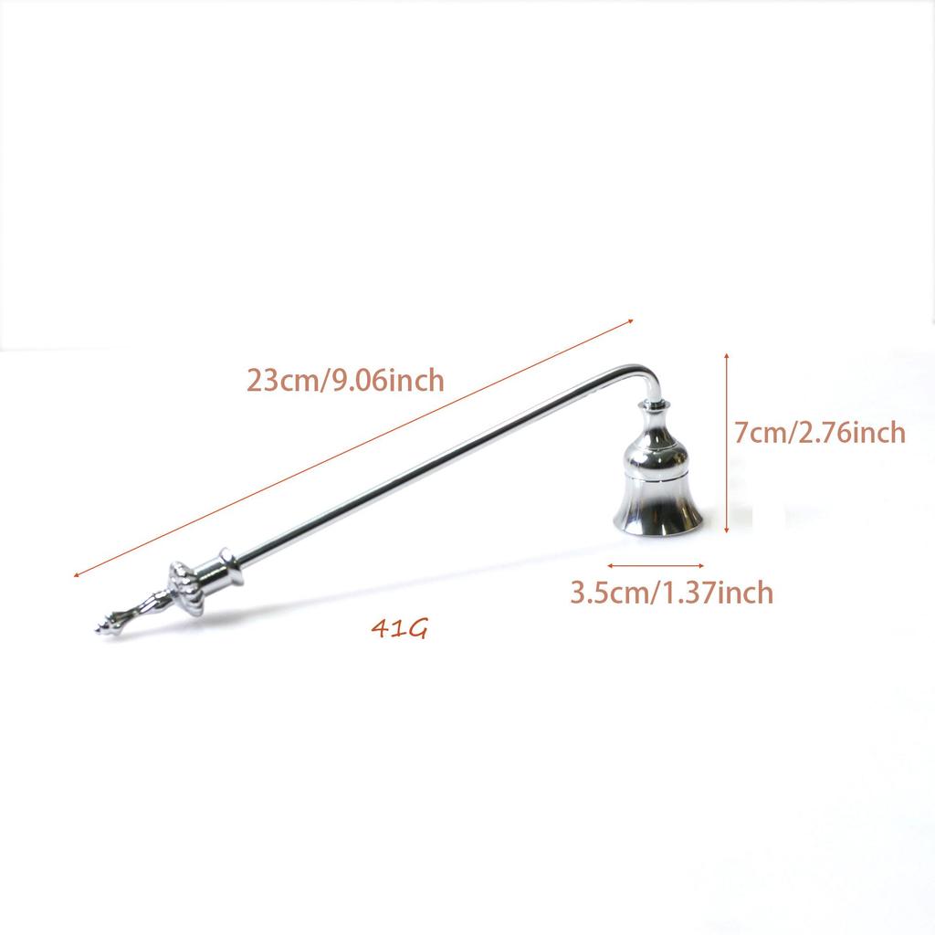 Multicolor Metal Candle Snuffer with Handle - Aromatherapy Tool & Candle Cover