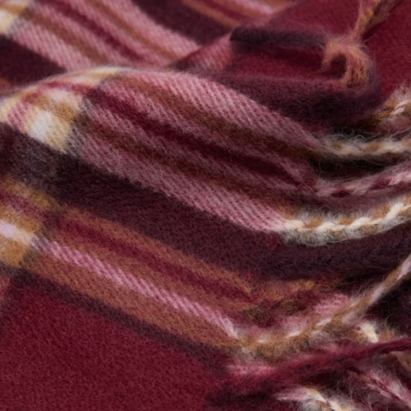 Mango MANGO WOMAN Scarf MACABEO Dark Red 17025990