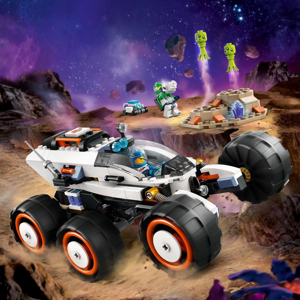 LEGO City Exploring Star Rover und Alien Spielzeug Geschenk Geburtstagsblock Pädagogisches Weihnachten Jungen Mädchen Kinder 6 Jahre alt 7 Jahre alt 8 Jahre alt