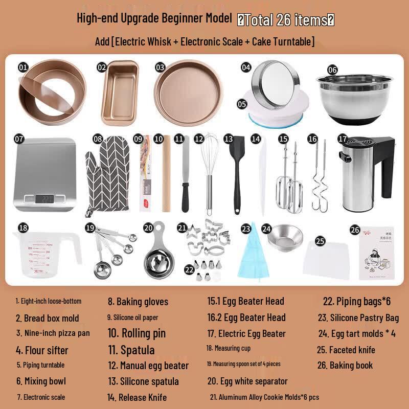 Beginner s Baking Tool Set