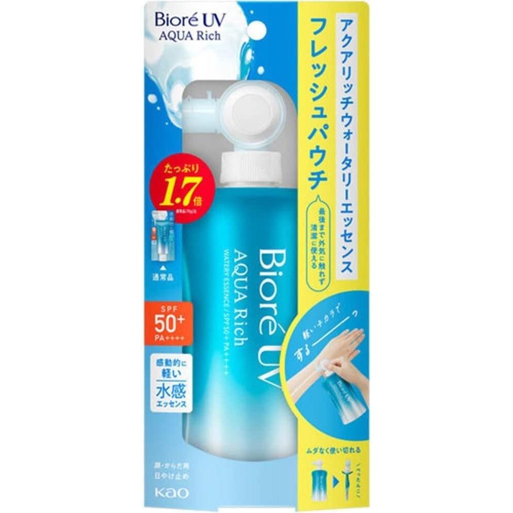 Kao Biore UV Aquarich Watery Essence Fresh Pouch 120g