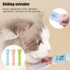 Mud Treat Dispense Spoon For Cats Pet Supplies Cat Strip Feeder Spoon Long Handle Cat Food Strip Squeezer Pet Meat