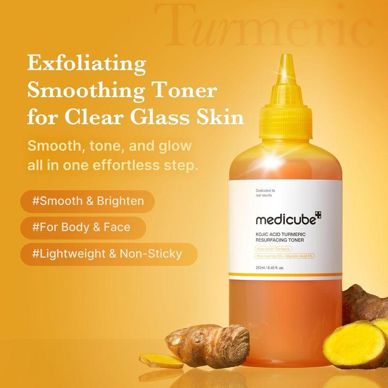 [MEDICUBE] Kojic Acid Turmeric Resurfacing Toner 200ml