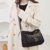 Nylon Women's Shoulder Bag Leopard Print Crossbody Bag
