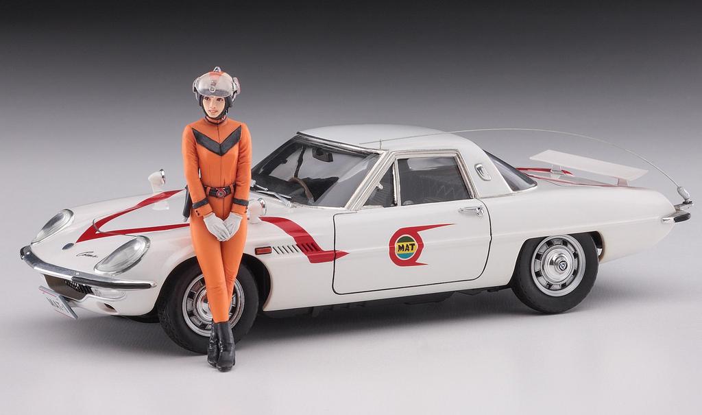 Hasegawa Mat Vehicle Female Member Scale Plastic Model SP376 w/MAT 1/24