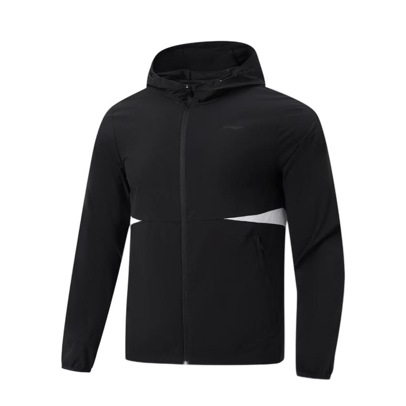 Li-Ning Men's Water-Repellent Ice-Feel Sports Windbreaker