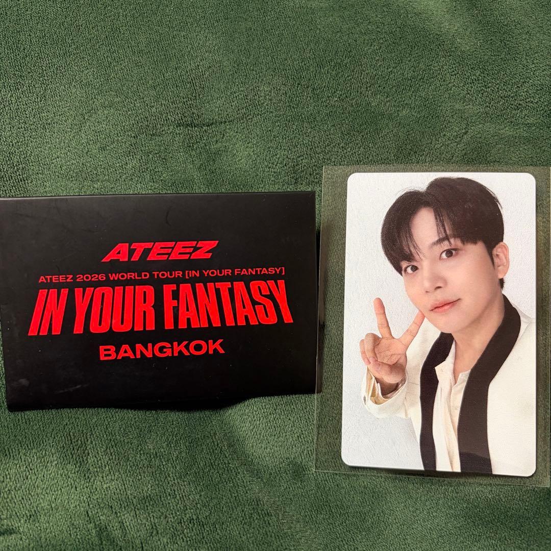 [USED] ATEEZ IN YOUR FANTASY Bangkok Jongho Photocard
