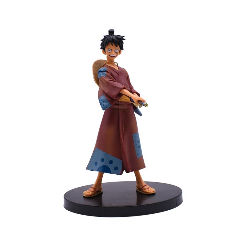 18CM Figurki Anime One Piece Monkey D Luffy Zoro Chopper Nami Figurki Akcji PVC Model Kolekcjonerski Lalki Prezenty Urodzinowe Dla Dzieci