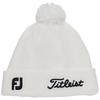 Titleist Tour Pom Pom Beanie, Men's, White