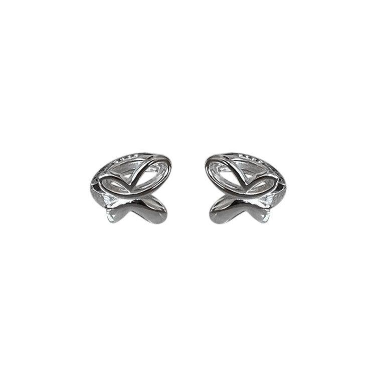 Super Exquisite Butterfly Ear Buckles Simple and Everyday Versatile Temperament