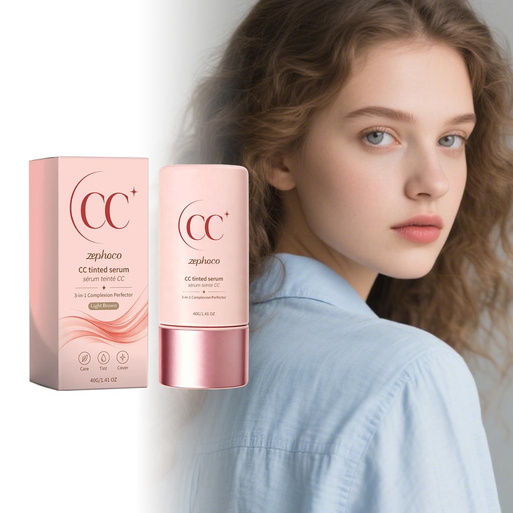 Zephoco CC 3-in-1 Essence Cream Light Brown