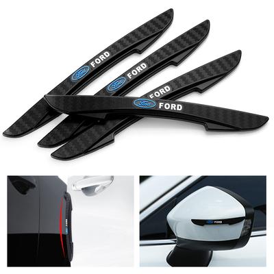 4PCS Car Styling Anti-collision Door Edge Protective Bumper Sticker For Fiesta Fusion Explorer Escape Edge Kuga Mondeo MK6