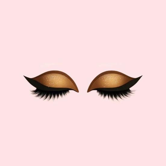 1/2/3/4/5 Pairs Lazy Eye Shadow Eyelash Patch 2-in-1 Eyeshadow Eyelashes Makeup Stickers