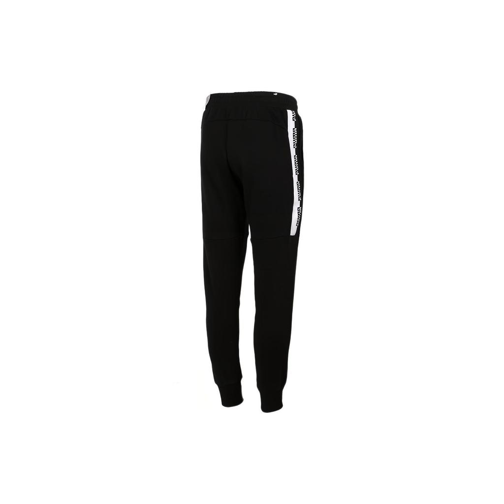 Puma Tapered Knit Jogging Pants Men Bottoms Black 588820-01