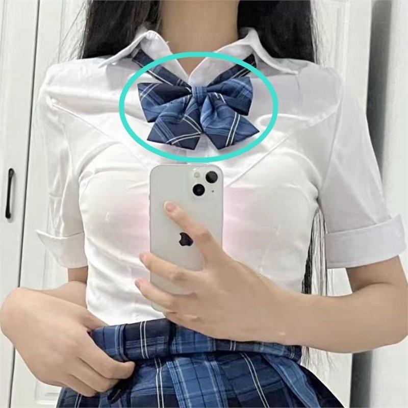 Autumn Slimming JK Uniform: Pleated Skirt & Long Sleeve Shirt Set for Women