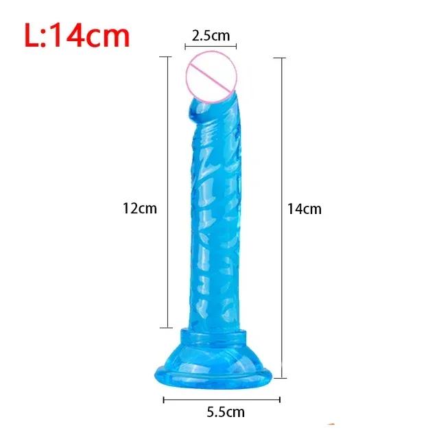 Dildos Vibrating Penetration Strap On Dildo No Vibrator Sex Toy For Women Silicone Sexy Penis Anal Butt Plug Sex Shop