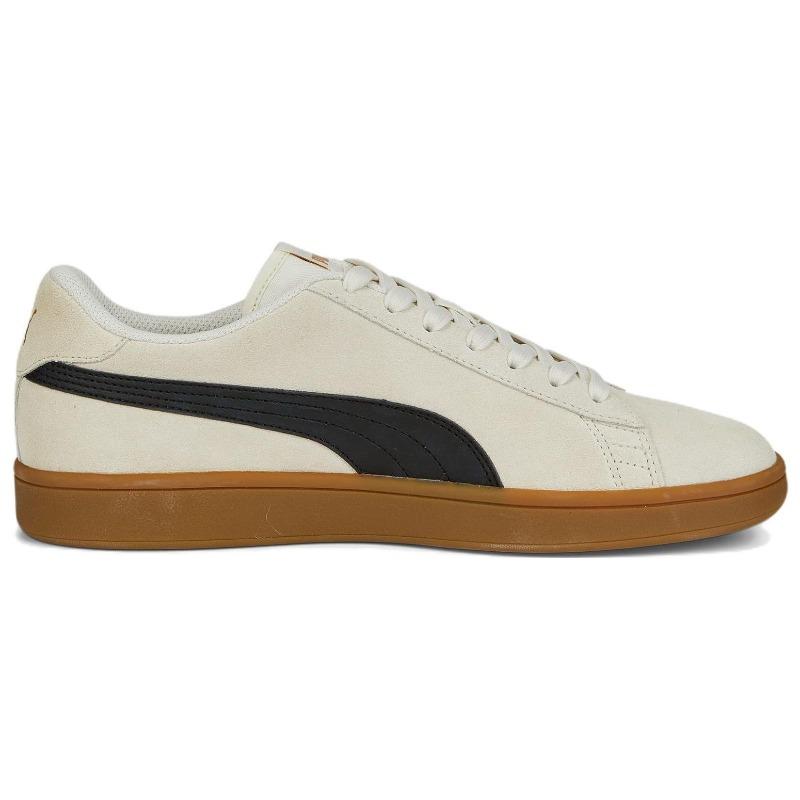 Puma Smash V2 Unisex Light Brown Low Top Sneakers Leather Casual 364989-72