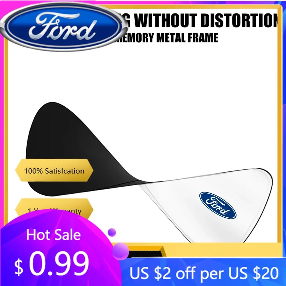 New 2026 Car Sticker For Ford Windshield Sunshade Car Window Sun Shade Cover Auto Sun Visor For Ford Escape Shelby Edge Kuga Fie