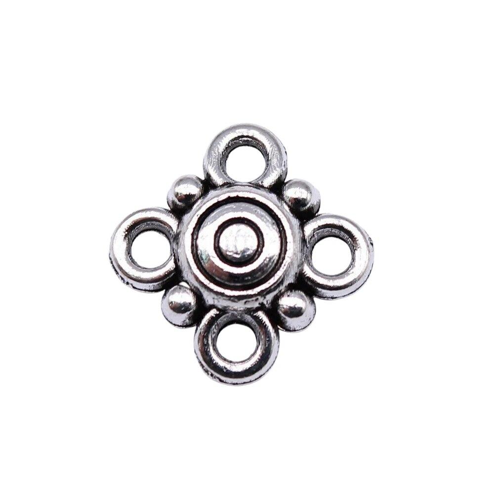 Flower Plaque Connector Components Pendant Diy Jewelry Pendants