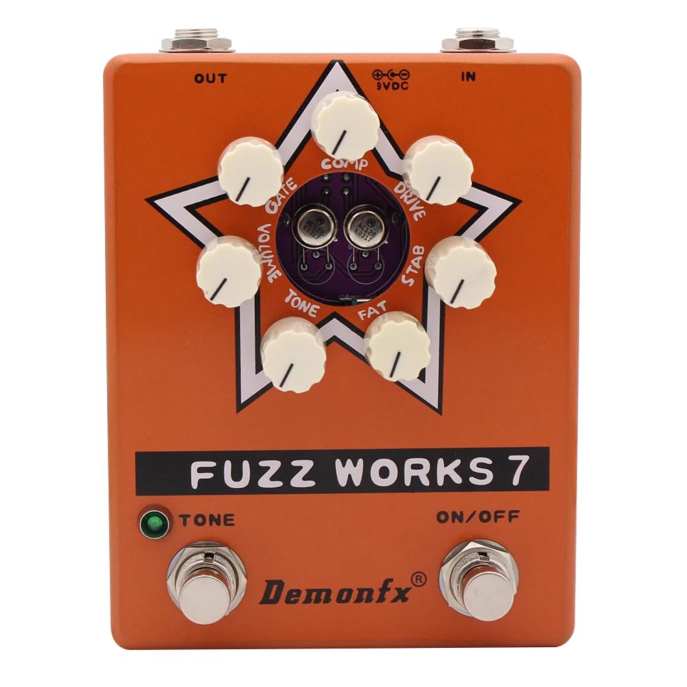 Demonfx FUZZ WORKS 7 FUZZ Fuzz Guitar Effector /